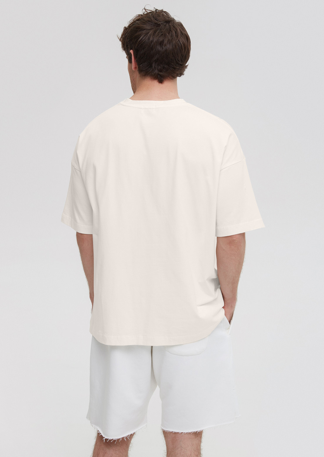 Milky mega oversize unisex T-shirt with print 